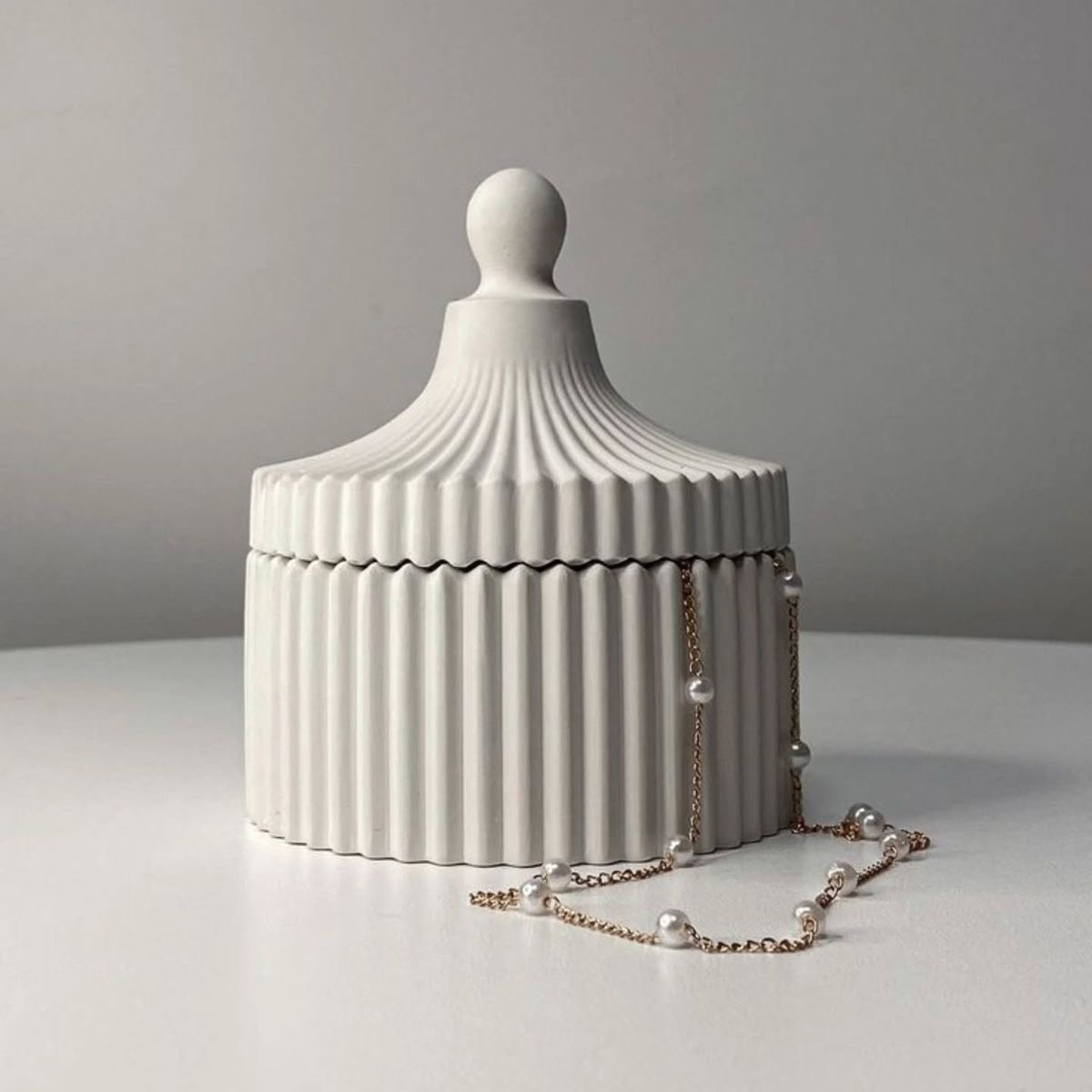 Porcelain Jewelry Box
